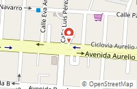 Segundo ejemplo de mini-mapa con el pin de un negocio